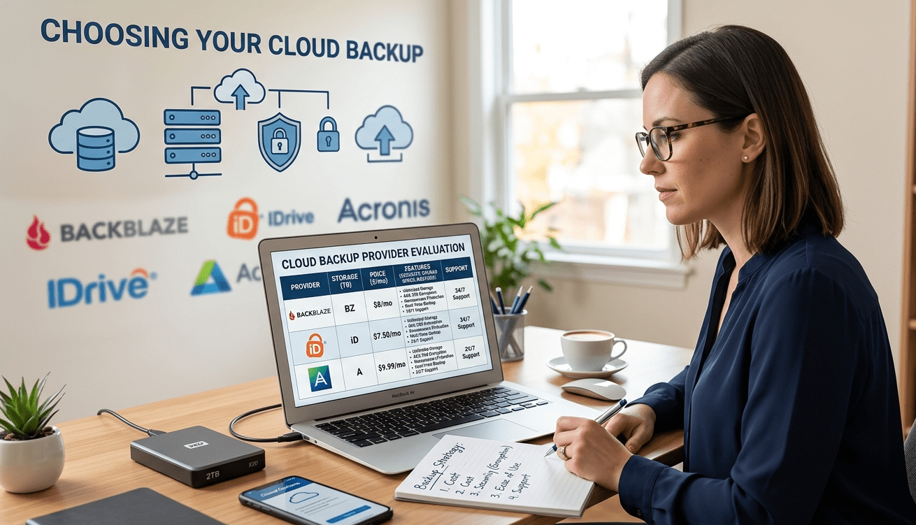 Choosing A Cloud Backup Provider
